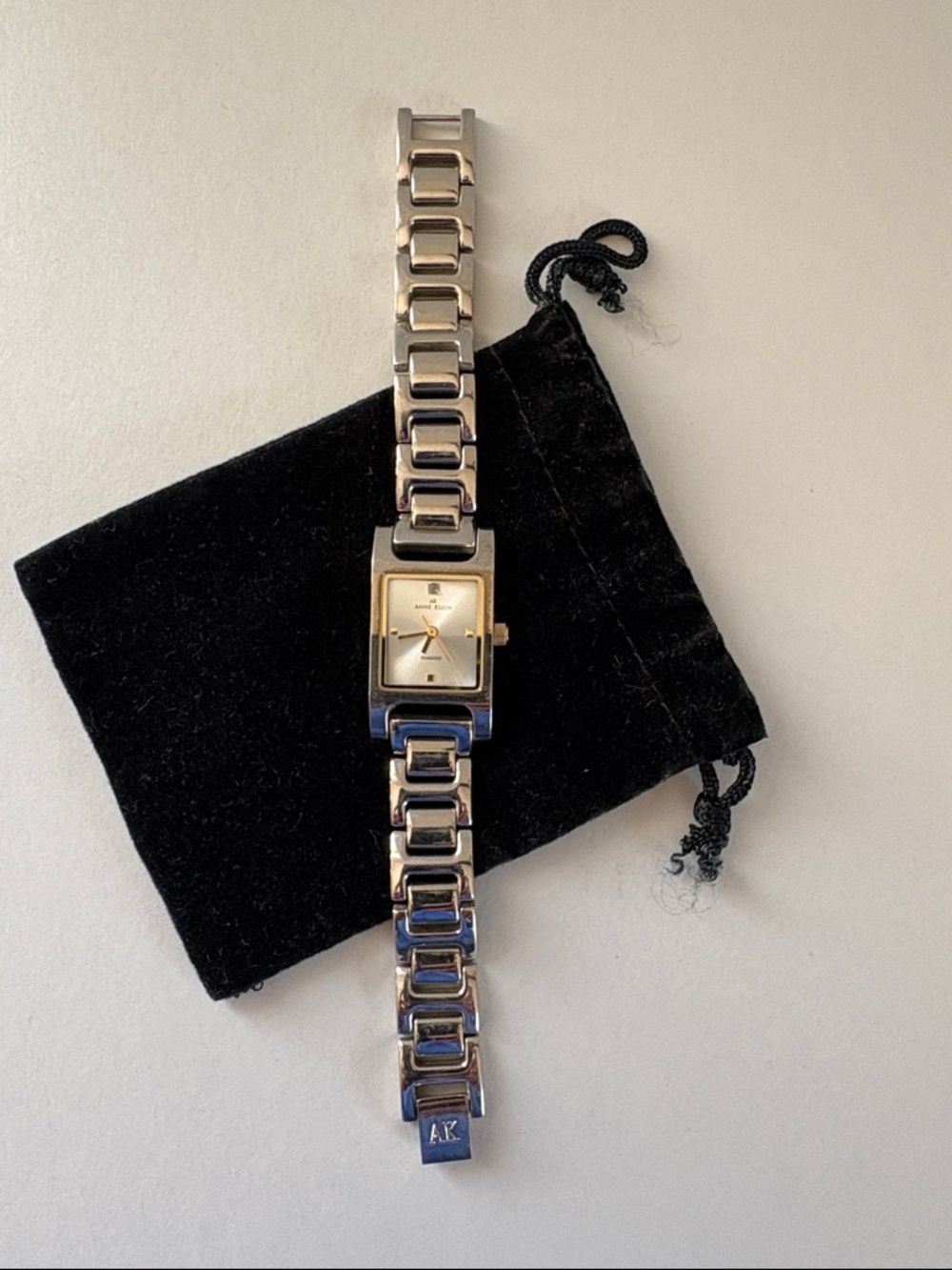 Anne Klein Two-Tone Link Bracelet Watch - Silver & Gold